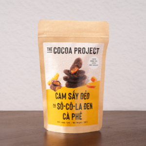 Cam Sấy Dẻo Phủ Sô-cô-la Đen Cà Phê