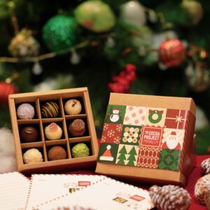 Cocoa Xmas Truffle Box